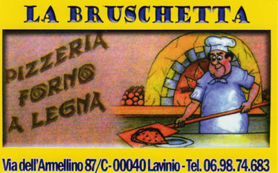 Biglietto da visita - La Bruschetta Biglietto da visita - La Bruschetta