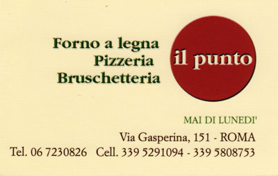 Biglietto da visita - Il Punto Biglietto da visita - Il Punto