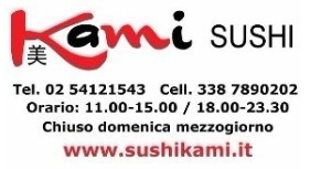 Biglietto da visita - Kami Sushi Biglietto da visita - Kami Sushi